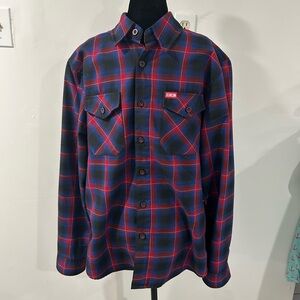 DIXXON Hometown Red and Blue Flannel